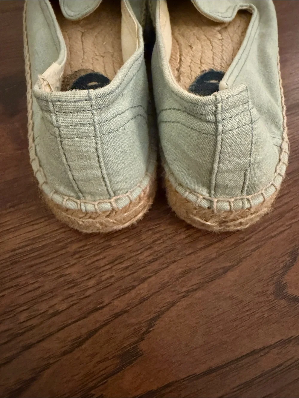 Jason Polan for Soludos Women’s Light Blue Chambray Espadrille Sz 8.5